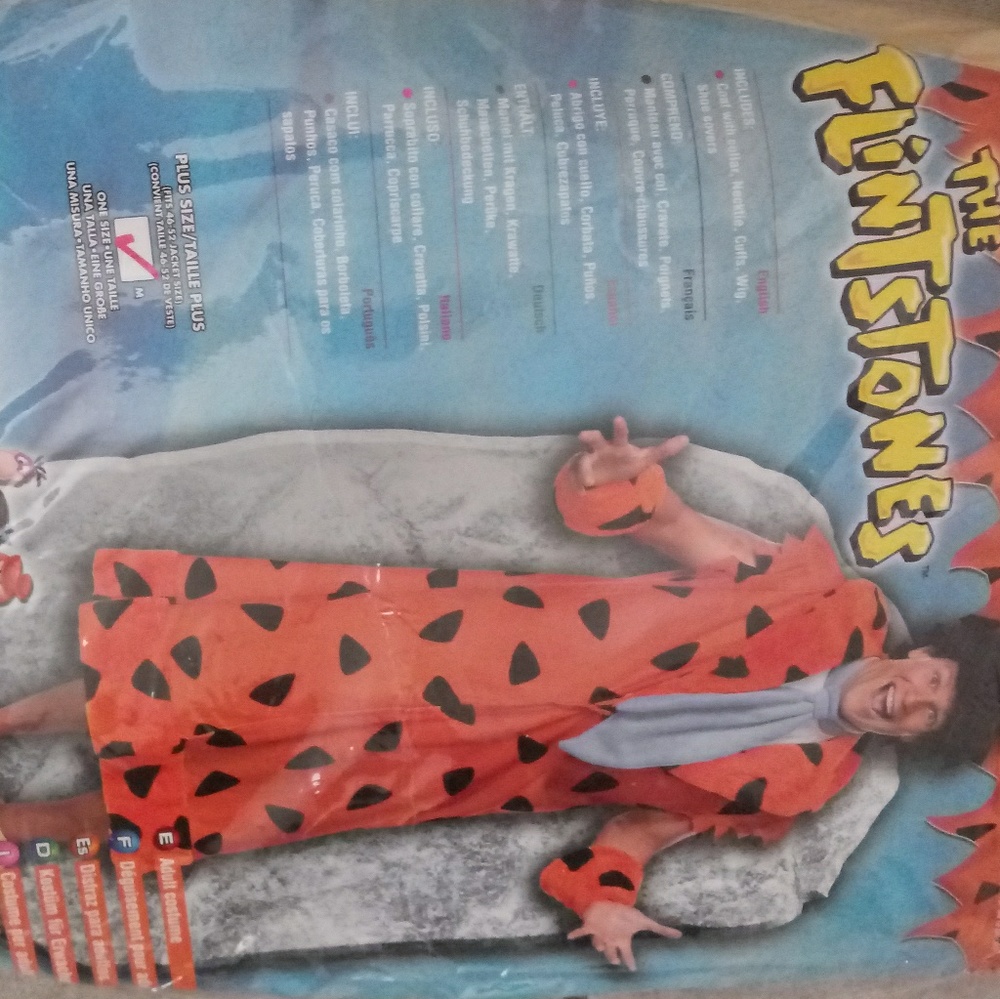 Fred flintstone costume